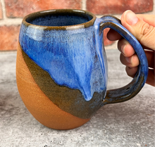 Load image into Gallery viewer, Northwest Mugs: OOAK, Blue World, Aurora Borealis, Teal, Green