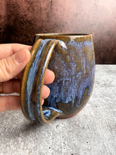 Load image into Gallery viewer, Northwest Mugs: OOAK, Blue World, Aurora Borealis, Teal, Green