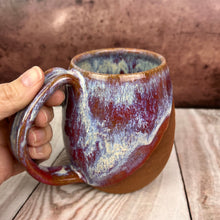 Load image into Gallery viewer, OOAK one of a kind glazed mug from Fern Street Pottery. Northwest style, Angle dipped glaze, One of a Kind.