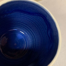 Load image into Gallery viewer, a custom mug with cobalt blue interior upgrade
