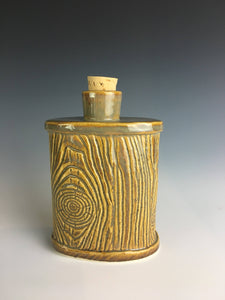 pottery woodsman's flask